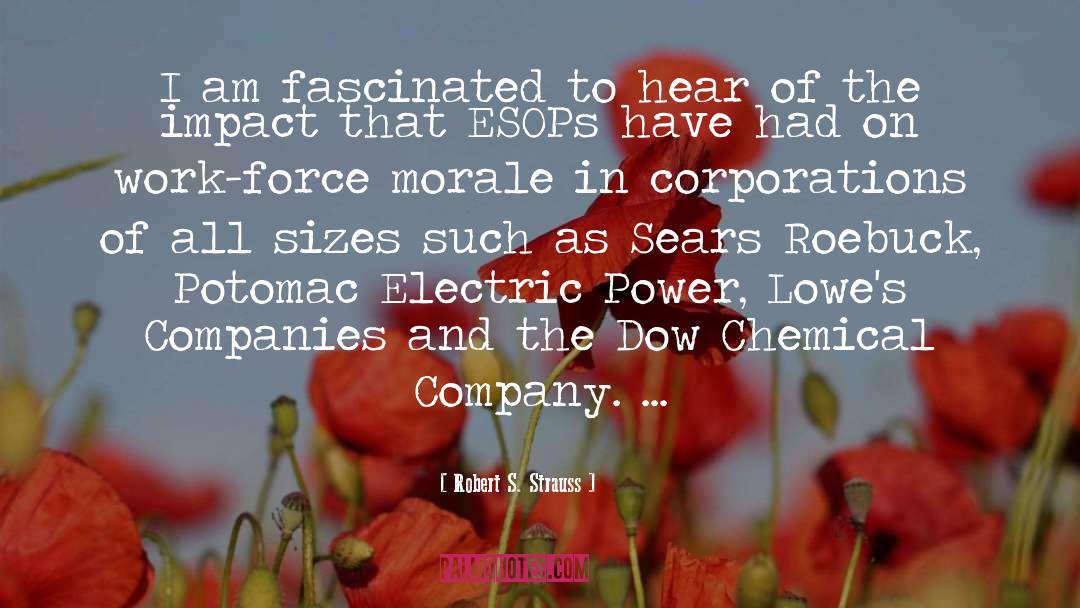 Electric Power quotes by Robert S. Strauss