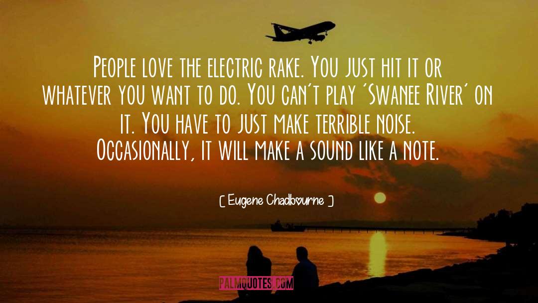 Electric quotes by Eugene Chadbourne