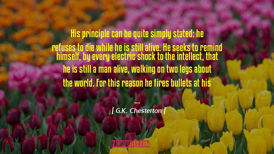 Electric Shock quotes by G.K. Chesterton