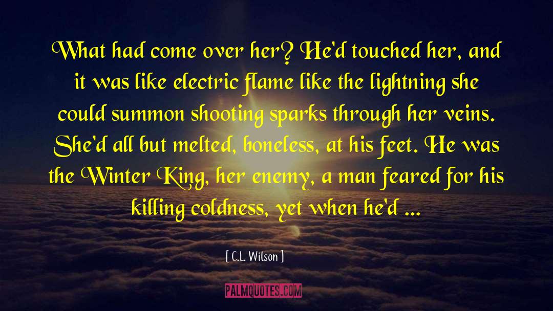 Electric Shock quotes by C.L. Wilson
