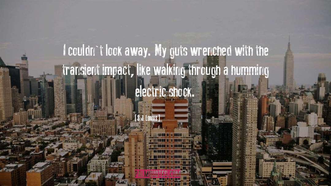 Electric Shock quotes by S.J. Lomas