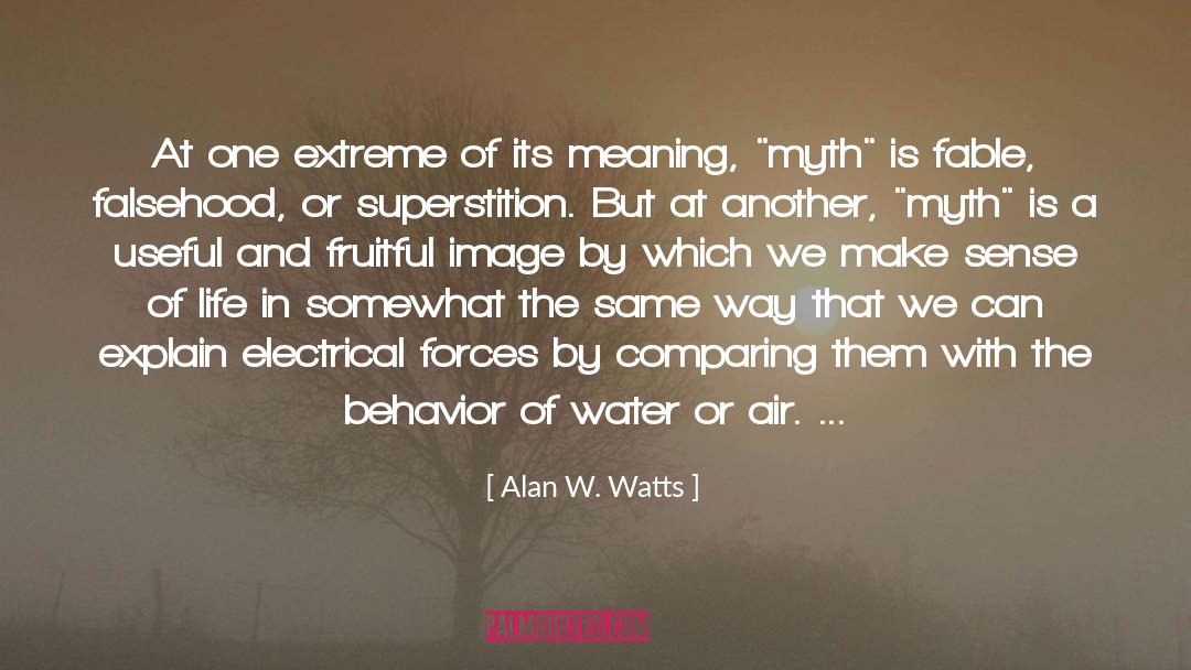 Electrical Charges quotes by Alan W. Watts