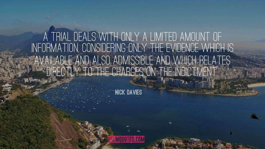 Electrical Charges quotes by Nick Davies