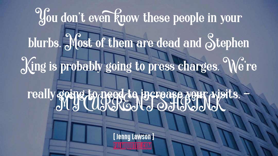 Electrical Charges quotes by Jenny Lawson