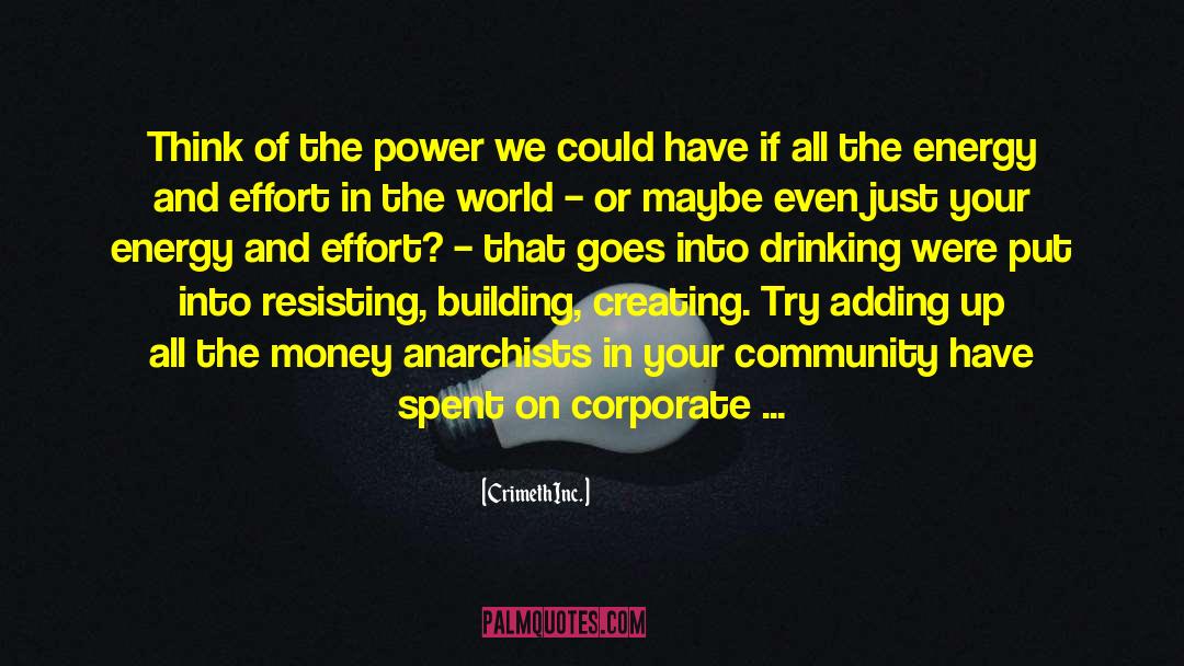 Electrical Power quotes by CrimethInc.