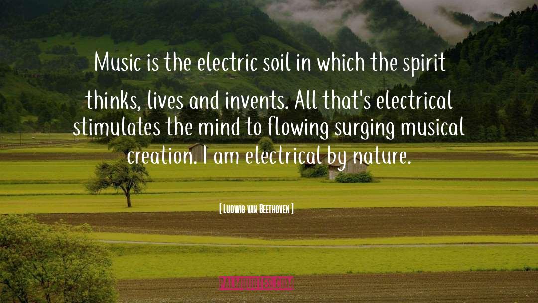 Electrical quotes by Ludwig Van Beethoven