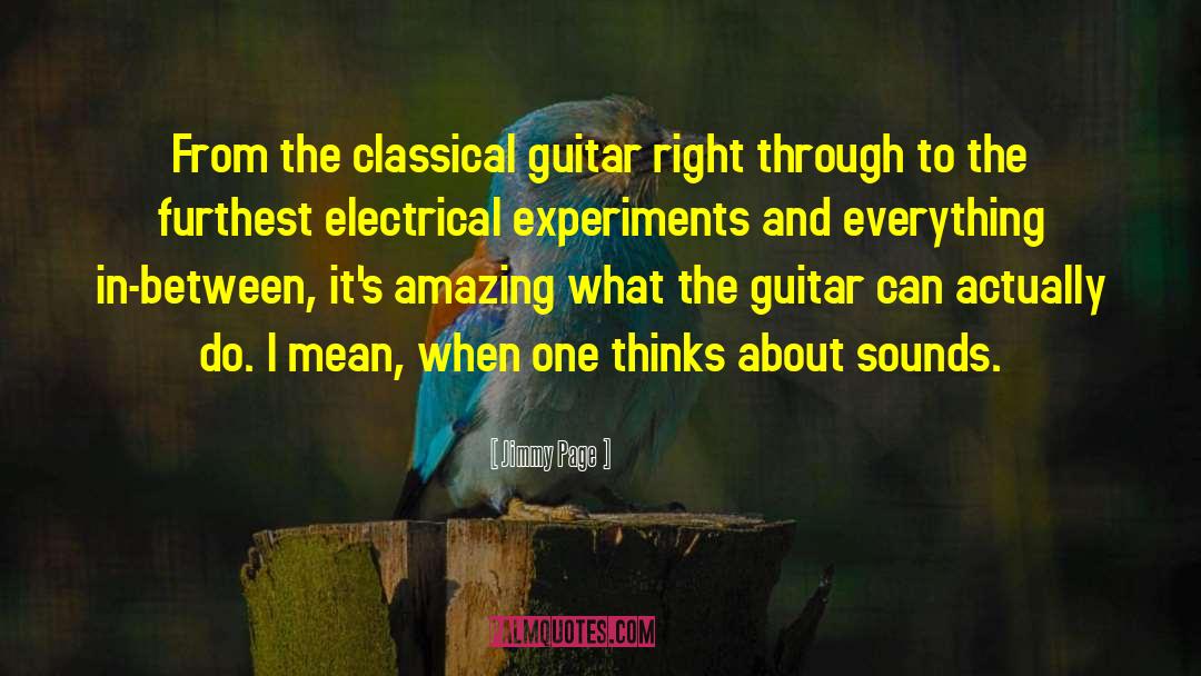 Electrical quotes by Jimmy Page