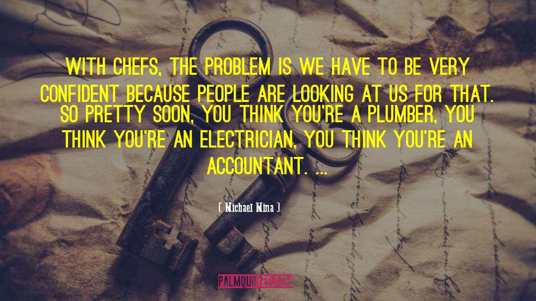 Electrician quotes by Michael Mina