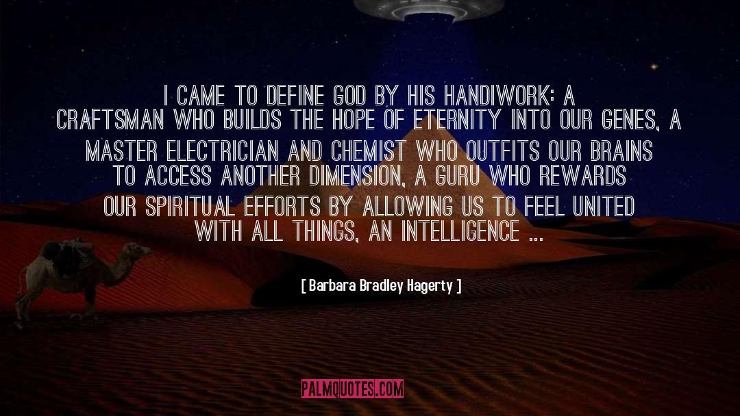 Electrician quotes by Barbara Bradley Hagerty