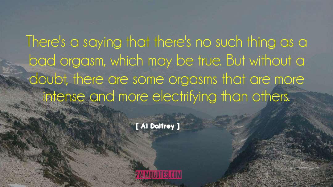 Electrifying quotes by Al Daltrey