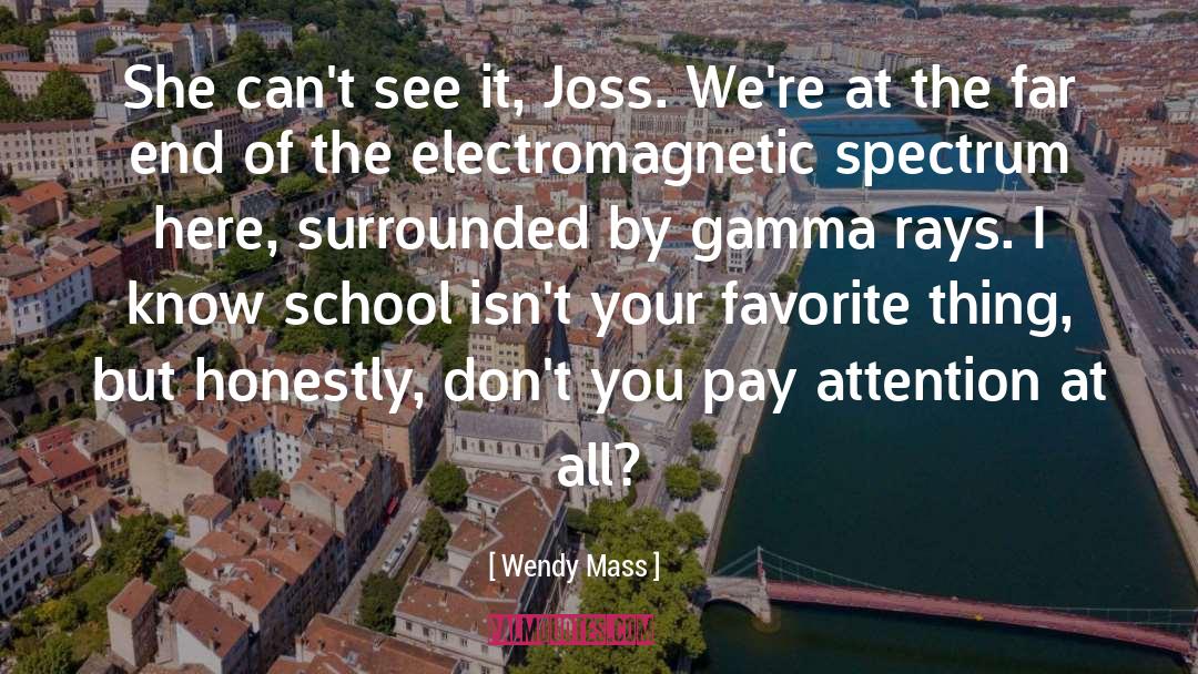 Electromagnetic quotes by Wendy Mass