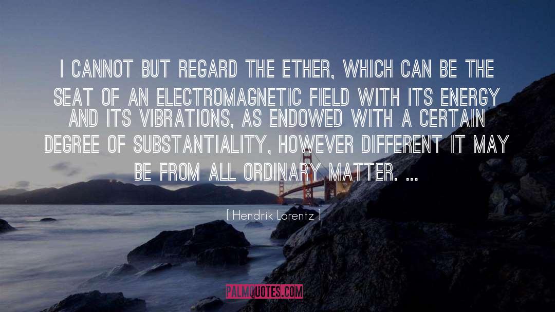 Electromagnetic quotes by Hendrik Lorentz