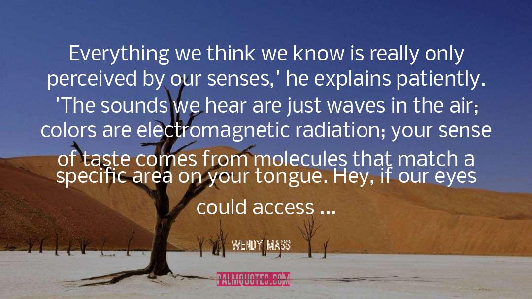 Electromagnetic quotes by Wendy Mass