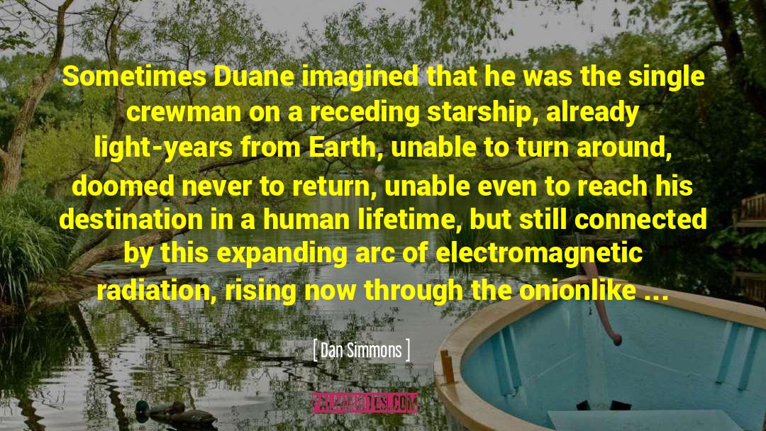 Electromagnetic Radiation quotes by Dan Simmons