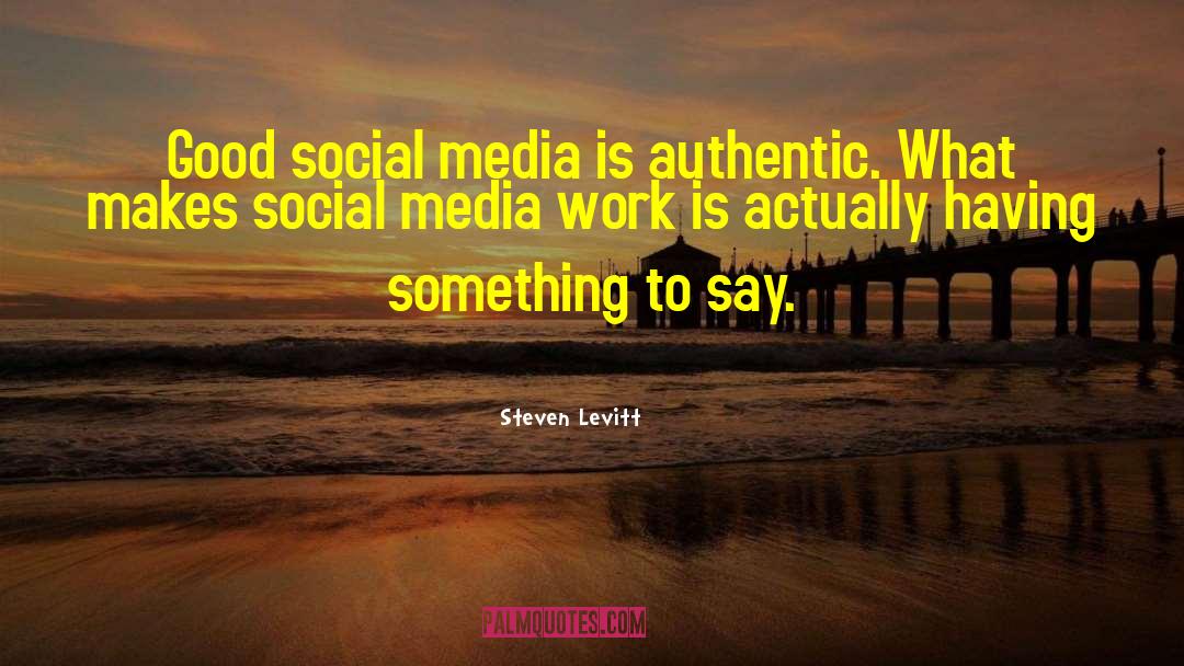 Electronic Media quotes by Steven Levitt