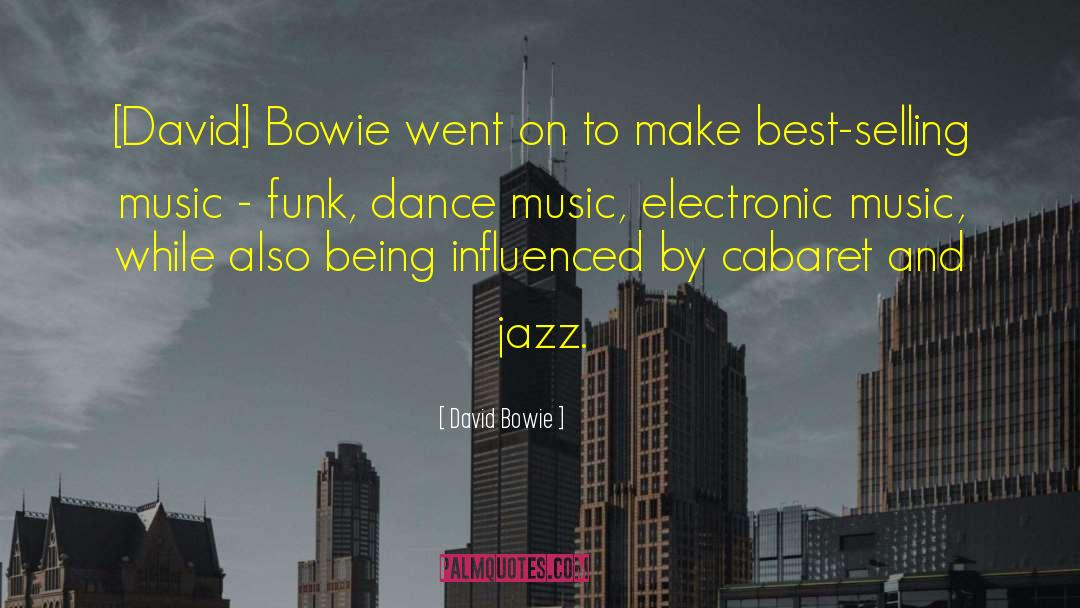 Electronic Music quotes by David Bowie