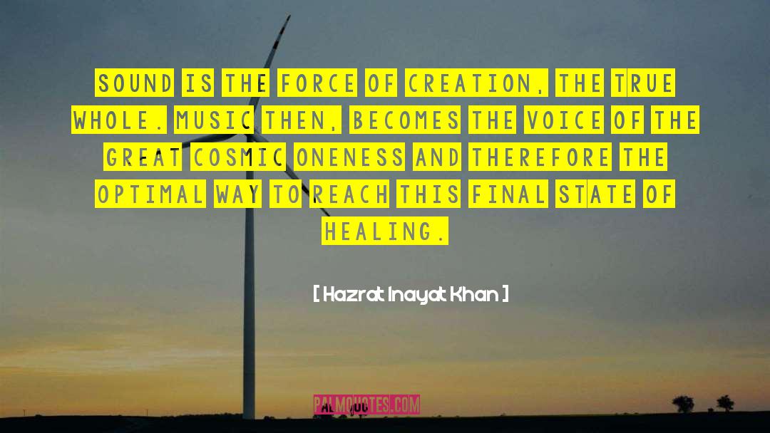 Electronic Music quotes by Hazrat Inayat Khan