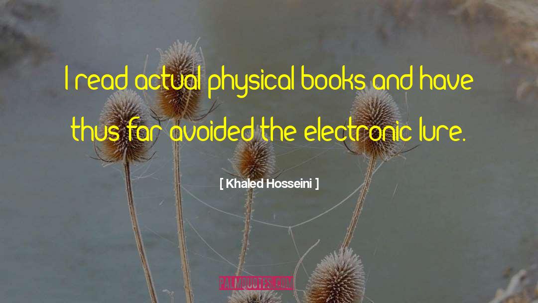 Electronic quotes by Khaled Hosseini