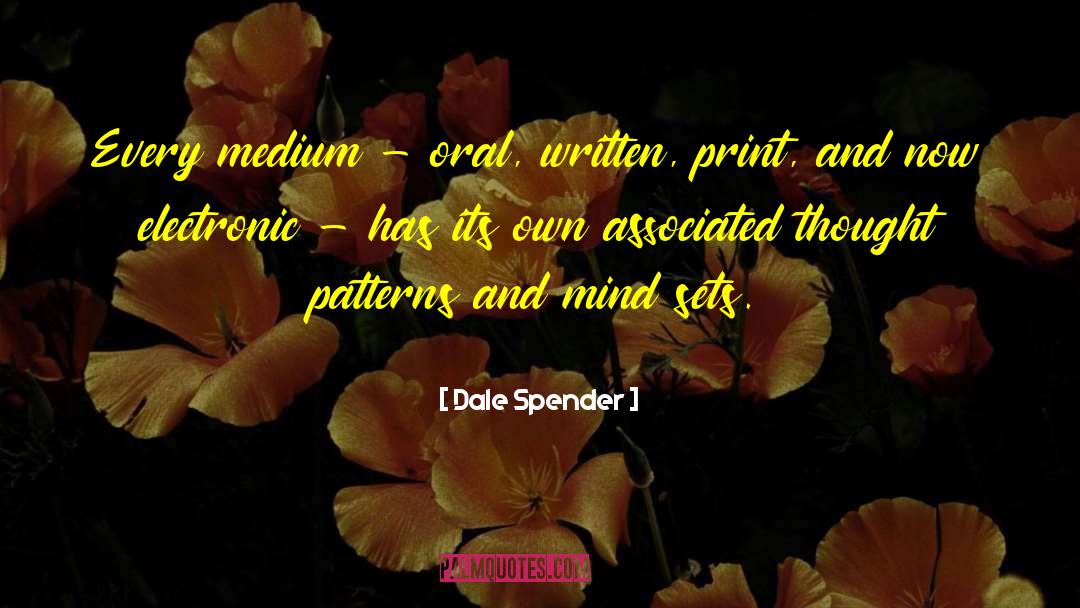 Electronic Revolution quotes by Dale Spender