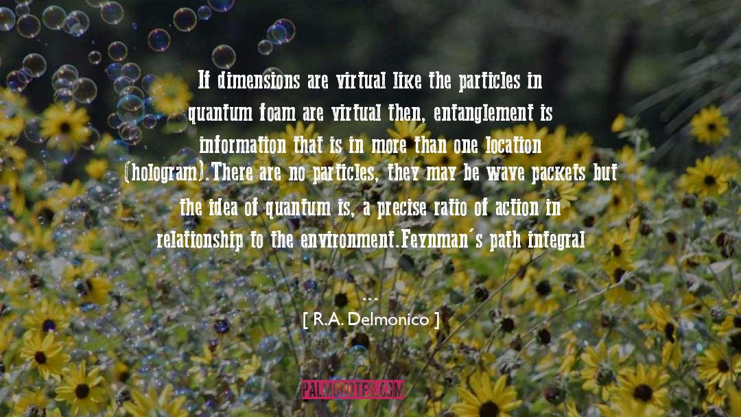 Electrons quotes by R.A. Delmonico