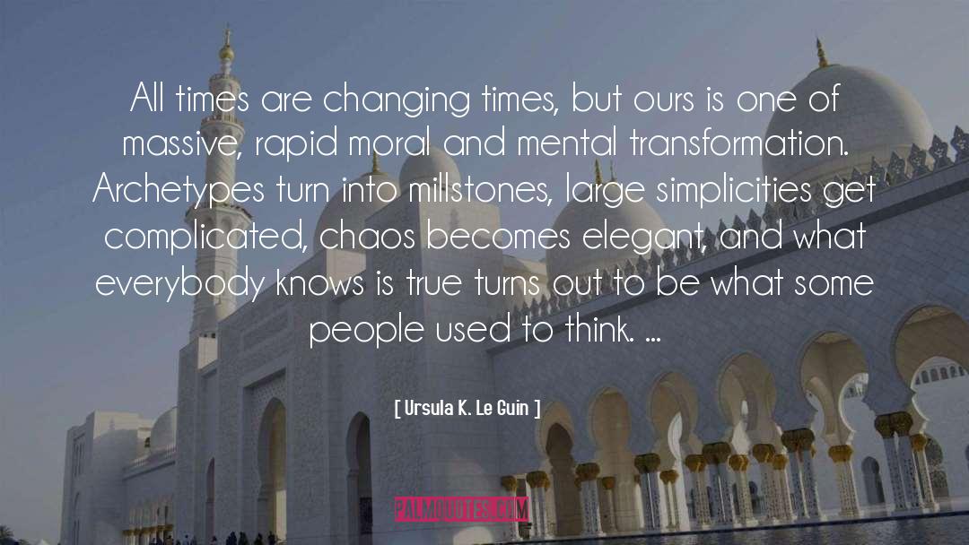 Elegant quotes by Ursula K. Le Guin