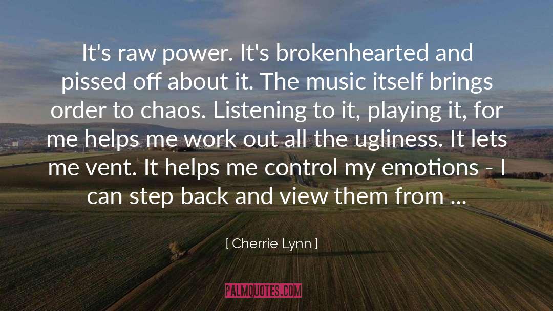 Elegies For The Brokenhearted quotes by Cherrie Lynn