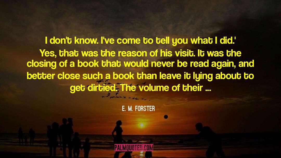 Elegy Owed quotes by E. M. Forster