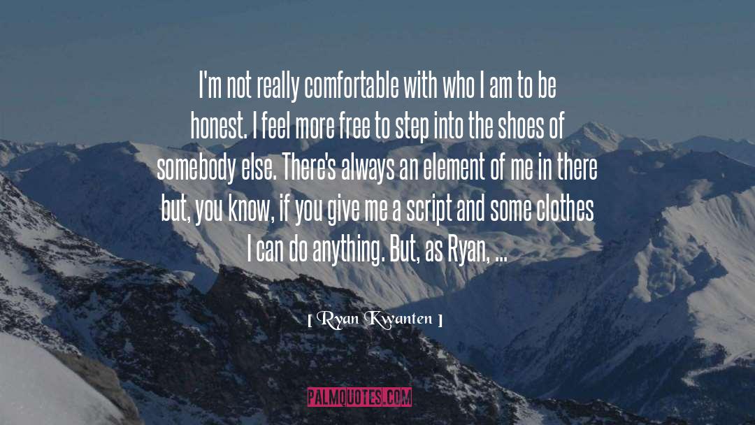 Element quotes by Ryan Kwanten