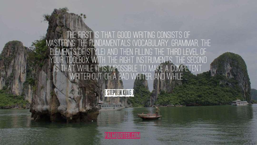 Elements Of Style quotes by Stephen King