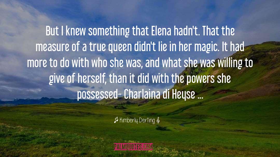 Elena quotes by Kimberly Derting