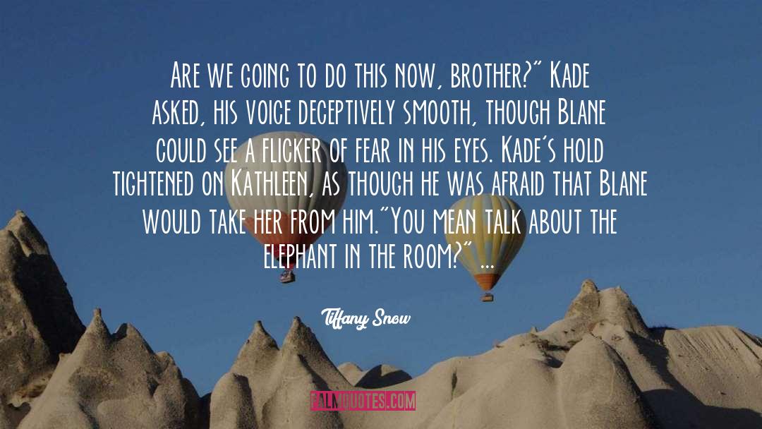 Elephant In The Room quotes by Tiffany Snow