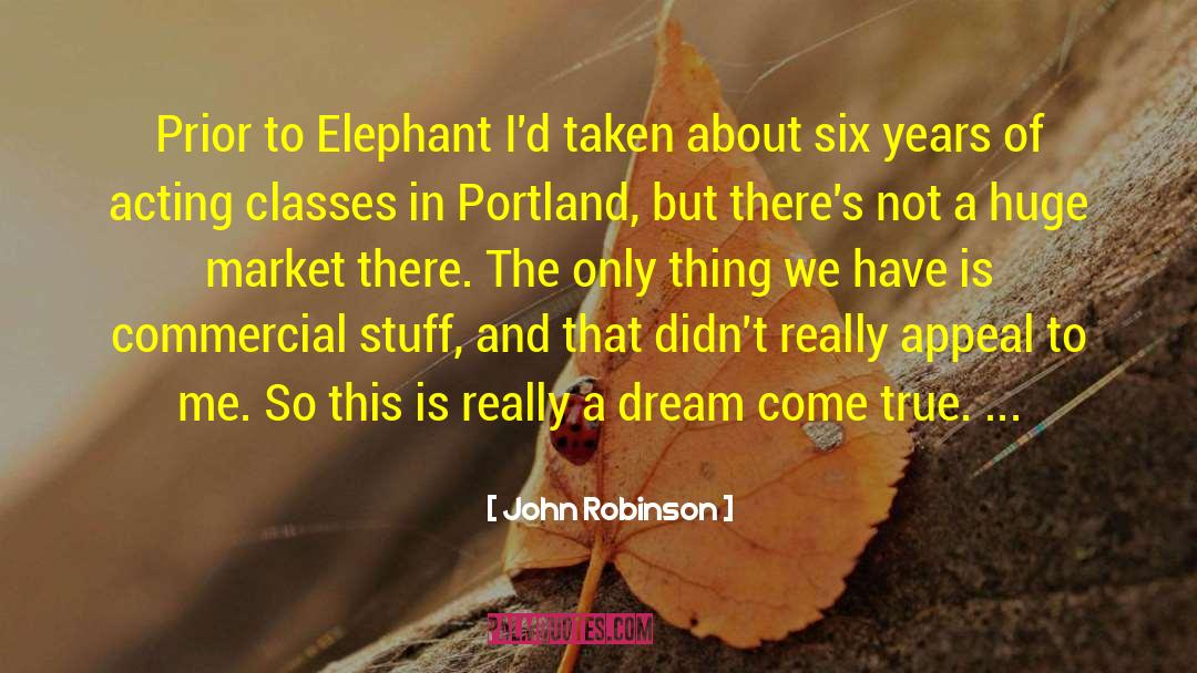 Elephant quotes by John Robinson