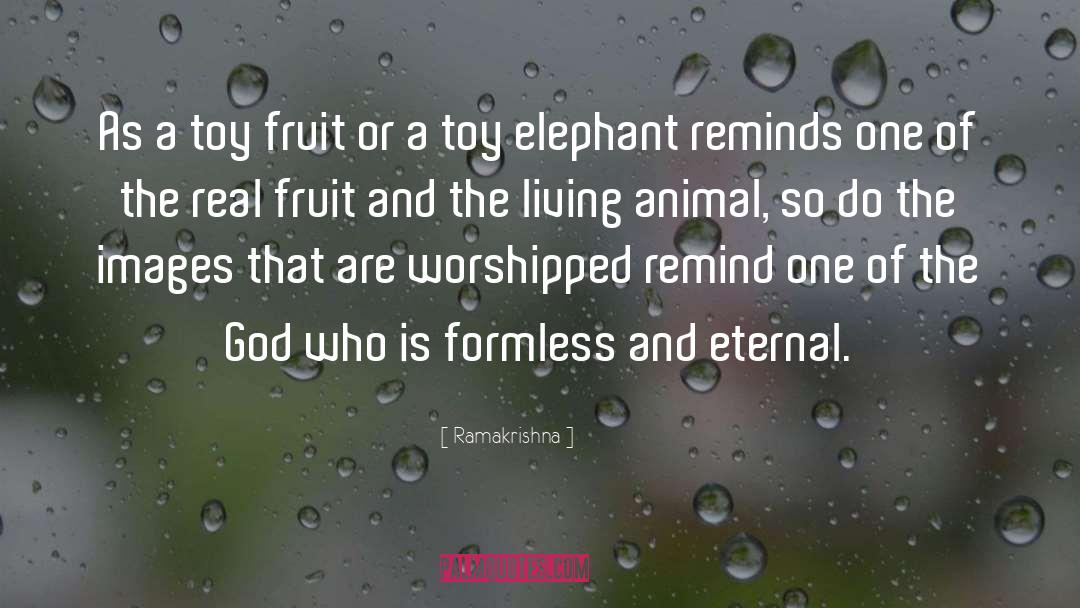 Elephant Whisperer quotes by Ramakrishna