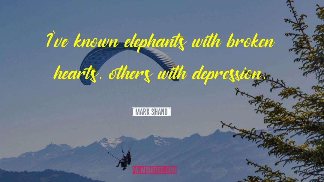 Elephants quotes by Mark Shand