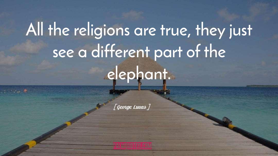 Elephants quotes by George Lucas