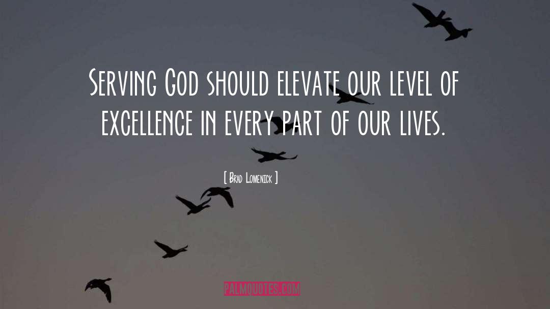 Elevate quotes by Brad Lomenick