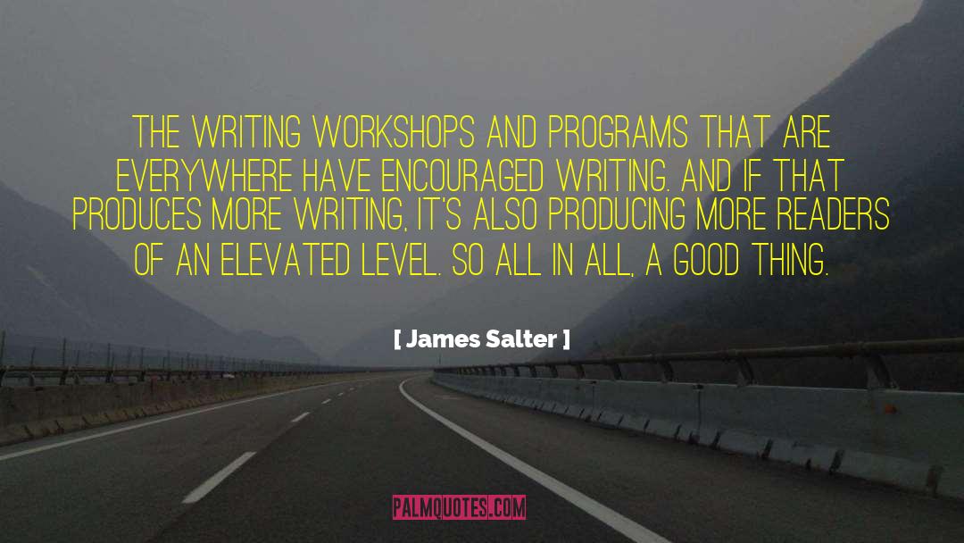 Elevated quotes by James Salter