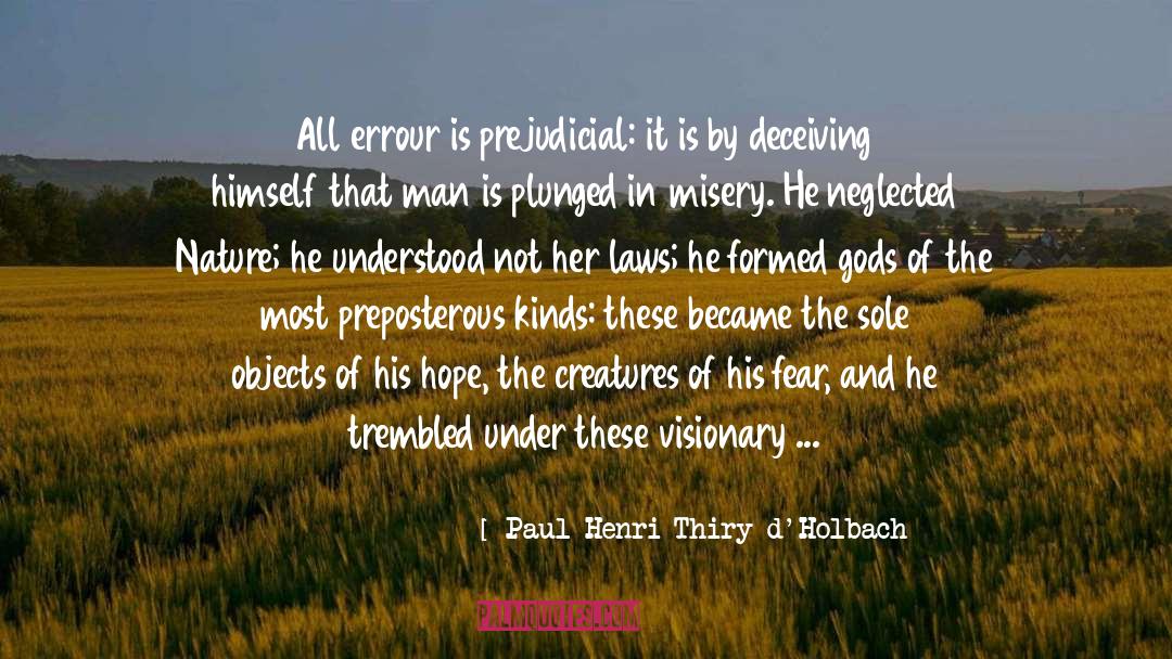 Elevated quotes by Paul Henri Thiry D'Holbach