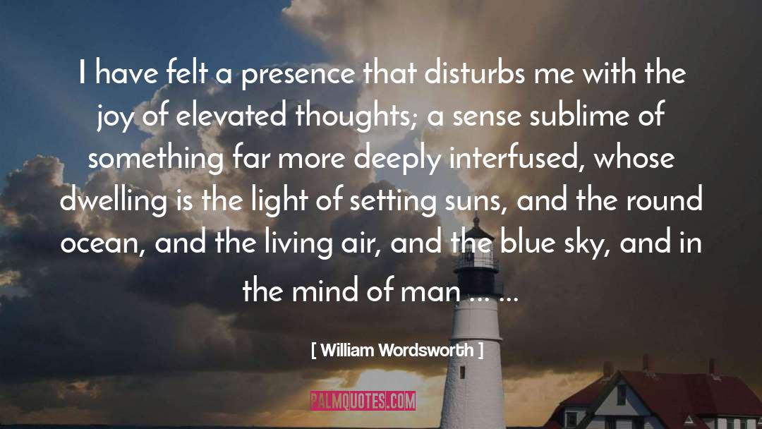 Elevated quotes by William Wordsworth