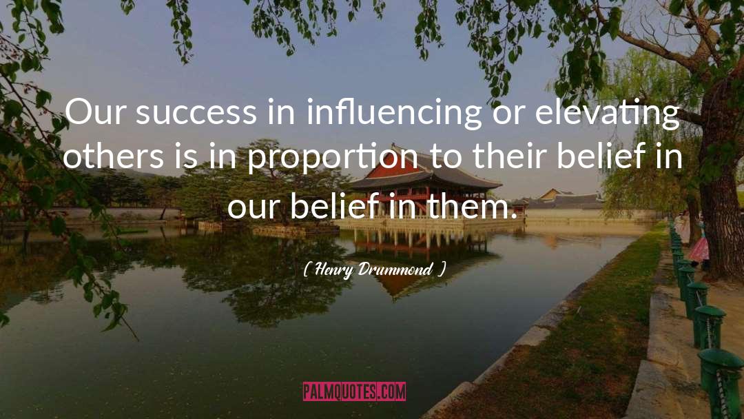 Elevating quotes by Henry Drummond