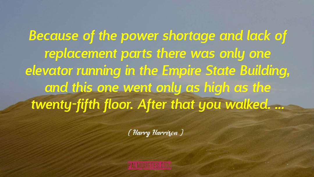 Elevator Operator quotes by Harry Harrison