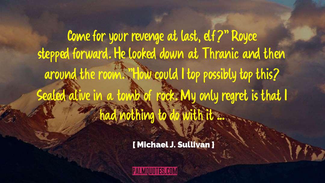 Elf Top quotes by Michael J. Sullivan