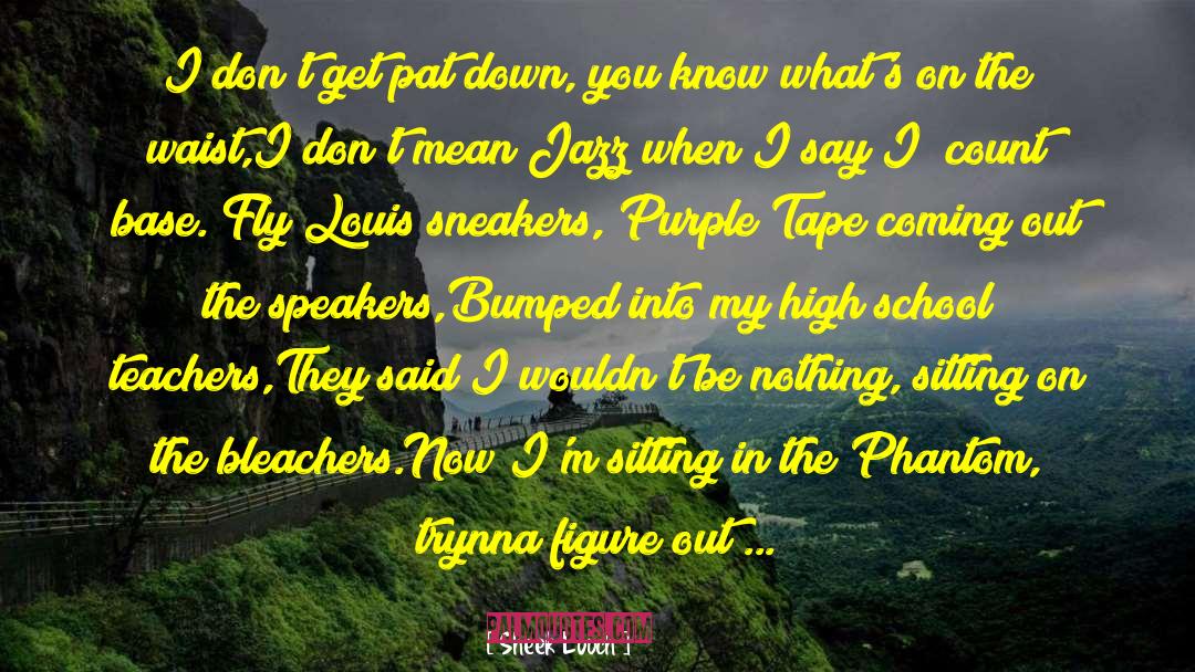 Elfed High School quotes by Sheek Louch