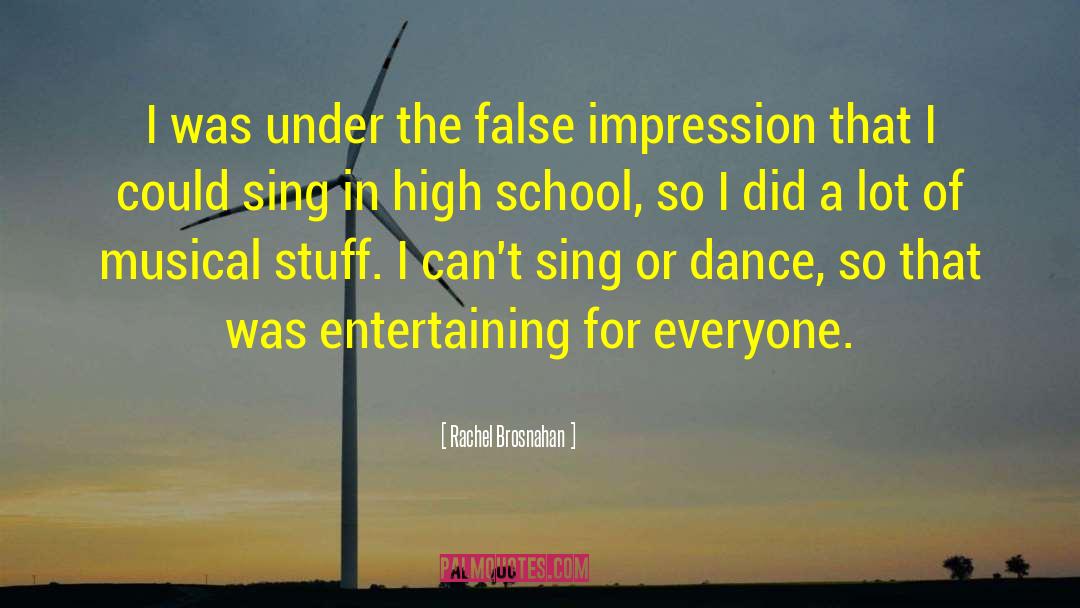 Elfed High School quotes by Rachel Brosnahan