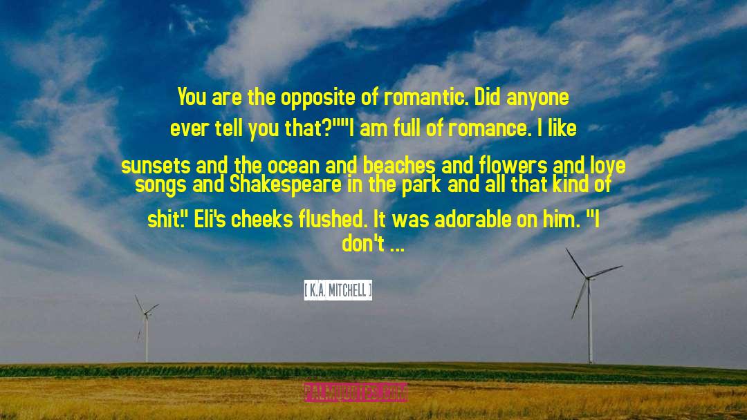 Eli And Gracie quotes by K.A. Mitchell