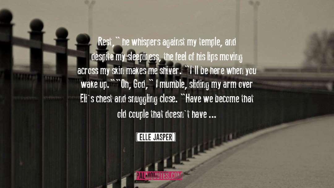 Eli Cooper quotes by Elle Jasper