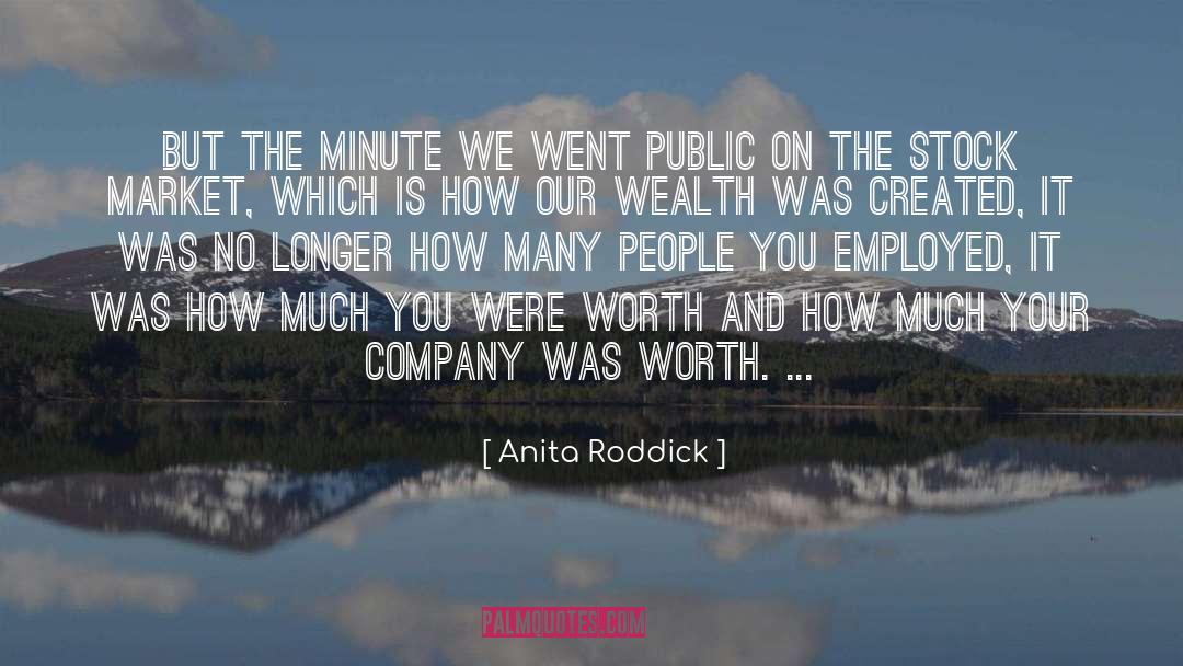 Eli Stock quotes by Anita Roddick