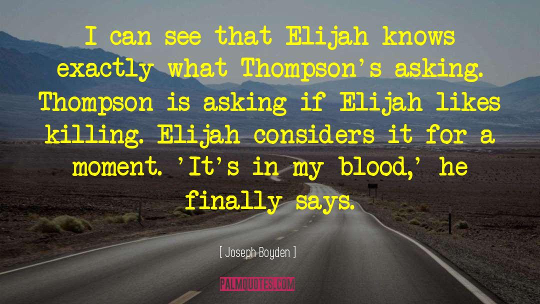Elijah Cummings Good Trouble quotes by Joseph Boyden