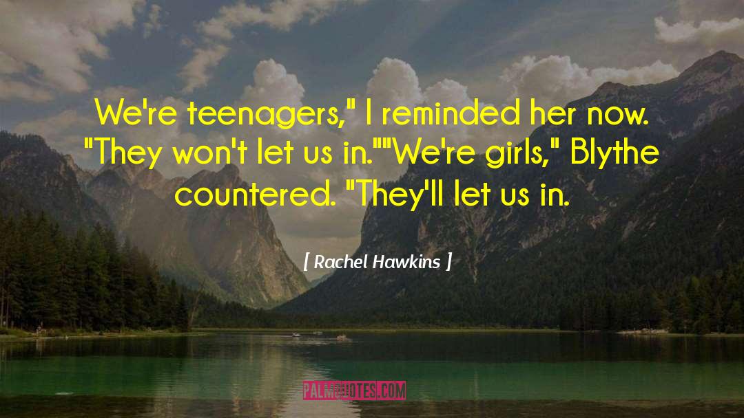 Elijah Hawkins quotes by Rachel Hawkins