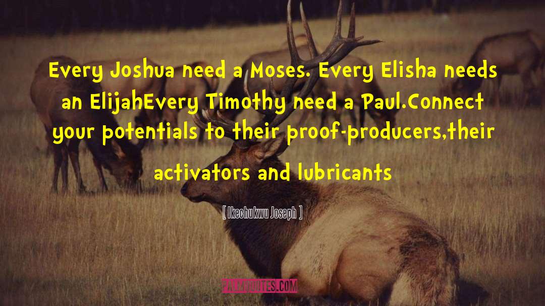 Elijah quotes by Ikechukwu Joseph